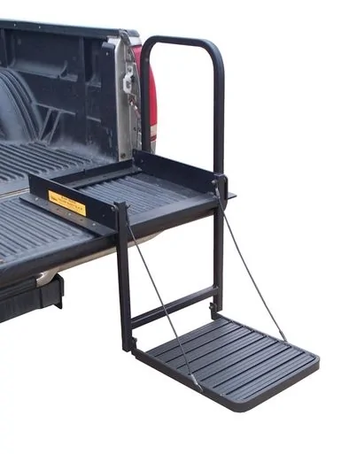 Ford Ranger Armordillo Foldable Rear Hitch Step tailgate 3