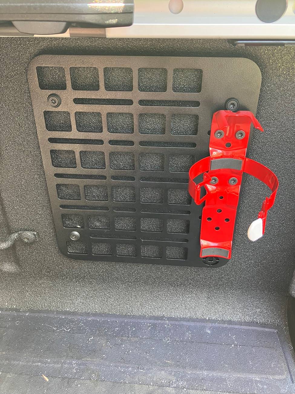 Ford Ranger Mini Molle Panel for bedside IMG_2357