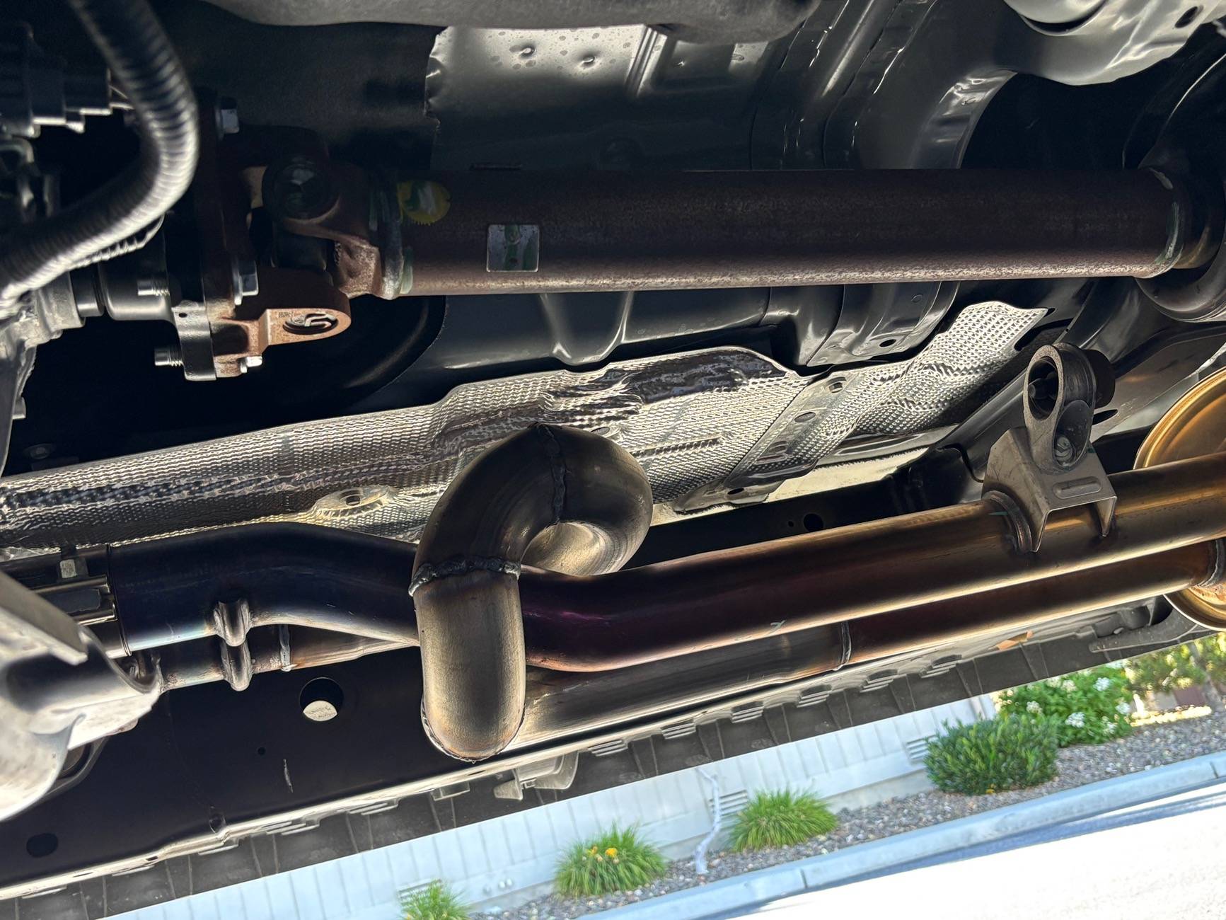 Ford Ranger Equal Length Trombone Exhaust Mod Installed w/ Sound Clip Video IMG_0583
