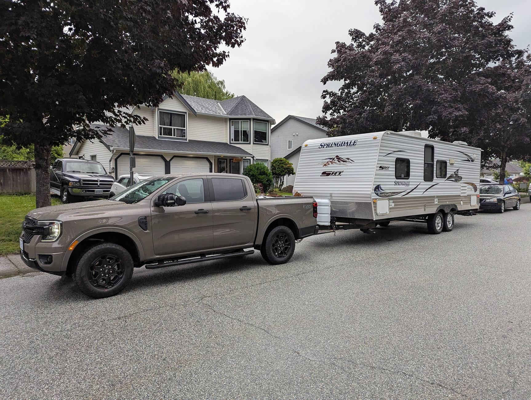Ford Ranger Please help me make a decision - in regards to towing a 27’ vs. 23’ travel trailer, both @ 4.5k dry… PXL_20250627_023113261