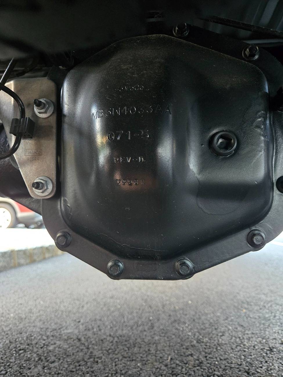 Ford Ranger Aftermarket rear diff cover Non raptor 20250624_201101