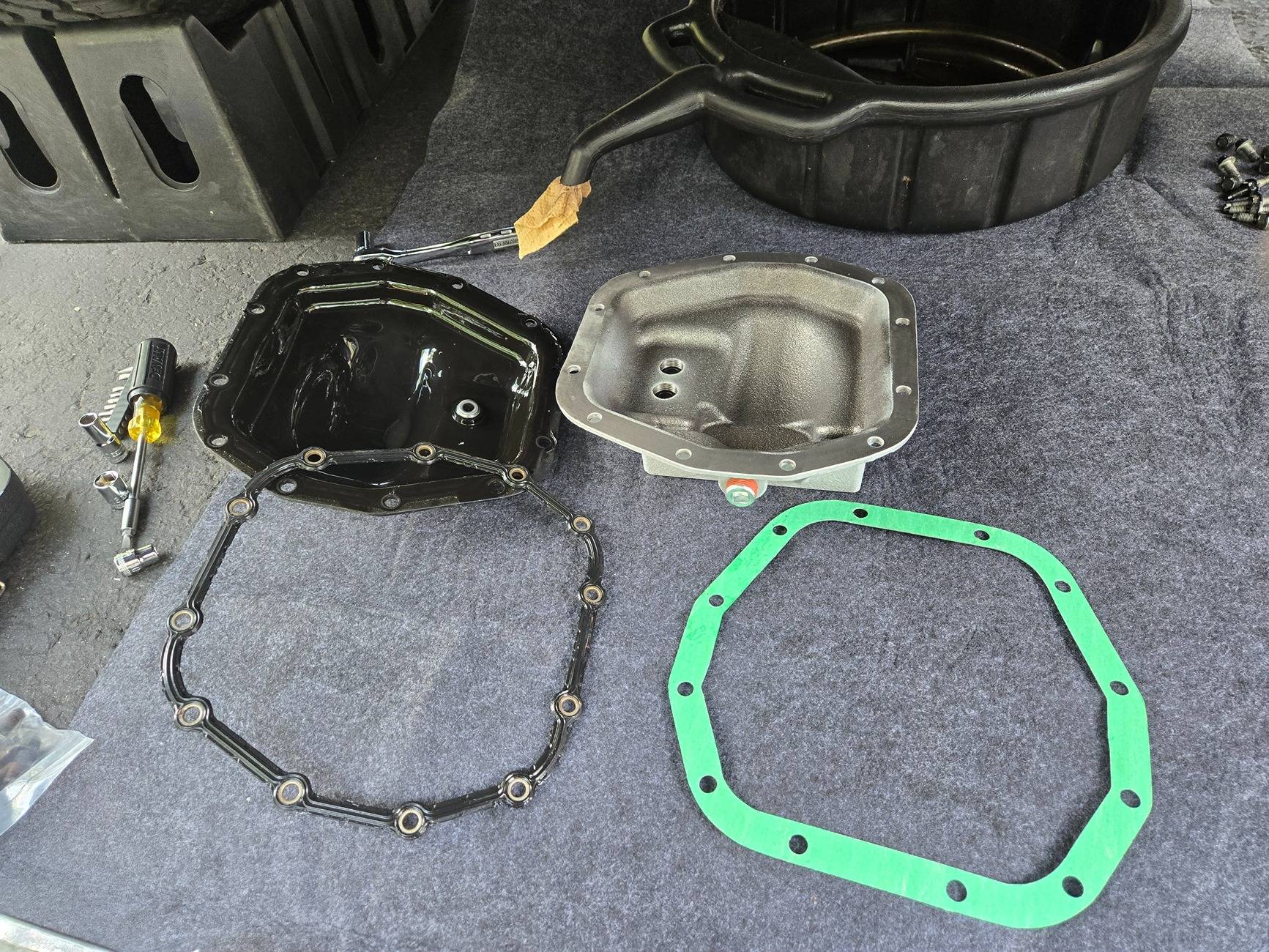 Ford Ranger Aftermarket rear diff cover Non raptor 20250712_124920