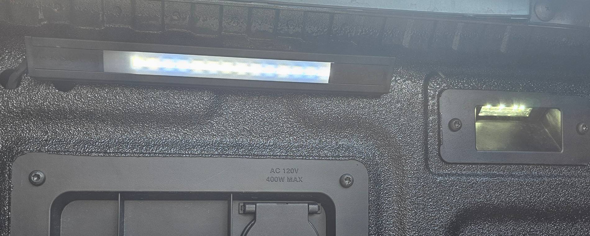 Ford Ranger Bed lighting switch 20250714_150034