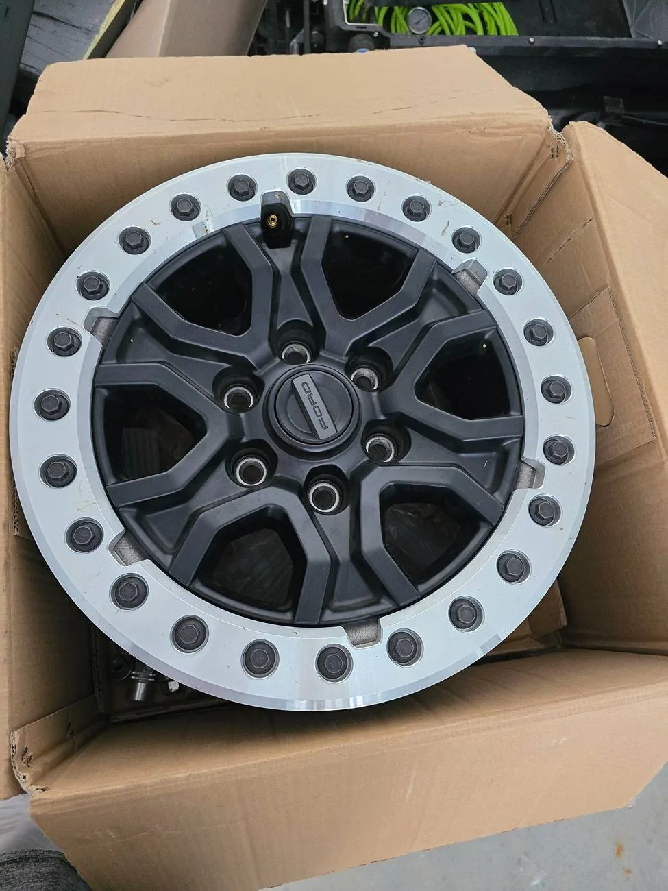 Ford Ranger 2024 Raptor Ranger Wheels W/ or WO Ford Beadlock Rings 20250712_095336