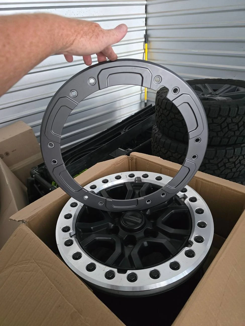 Ford Ranger 2024 Raptor Ranger Wheels W/ or WO Ford Beadlock Rings 20250712_095348