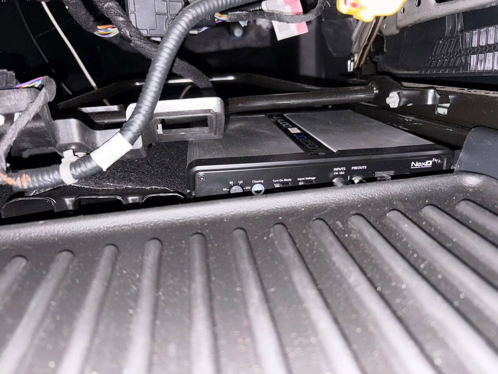Ford Ranger JL Audio 10” Sub and Amplifier Installed IMG_9751