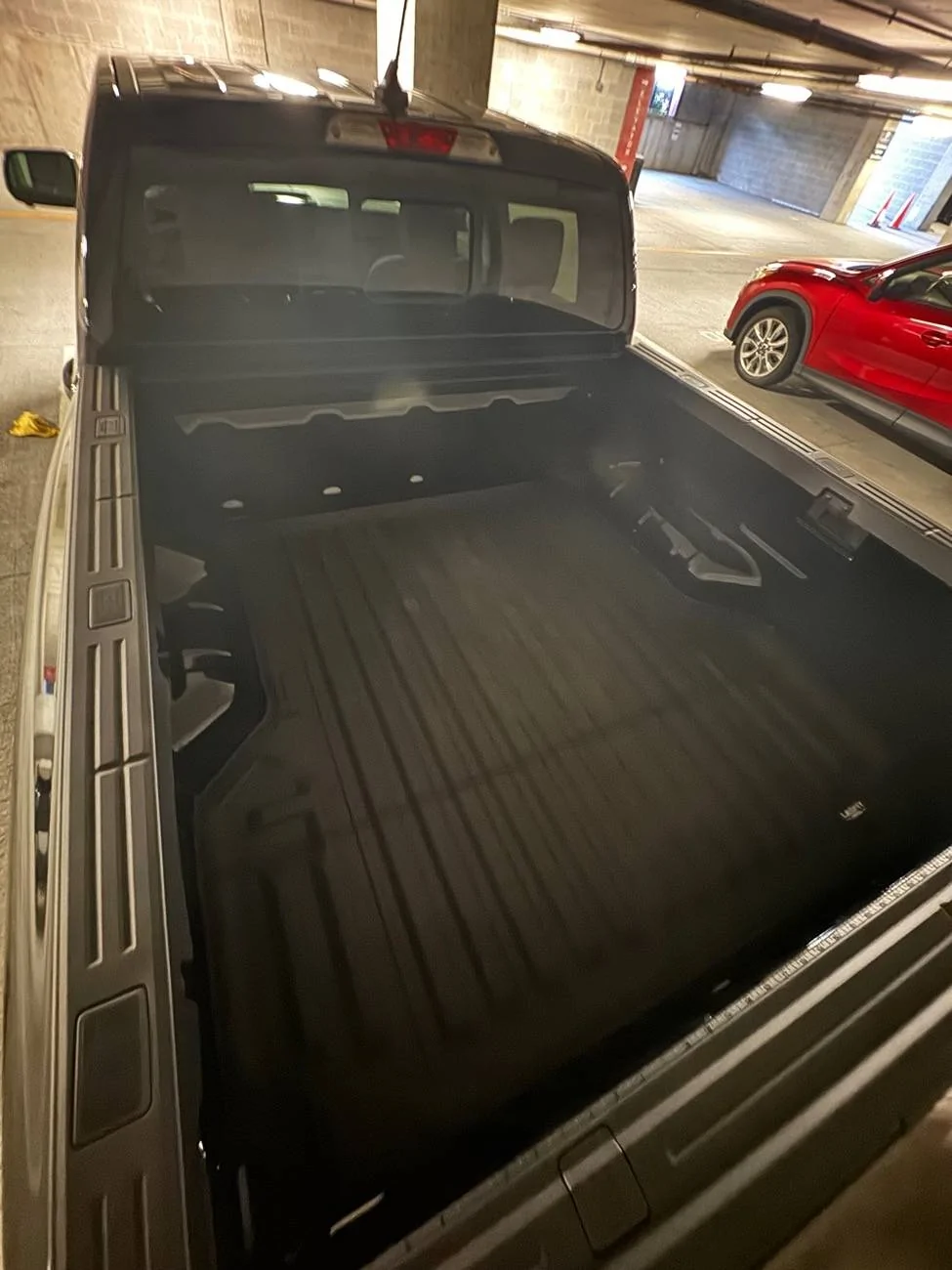Ford Ranger Lasfit bed mat installed IMG_1726