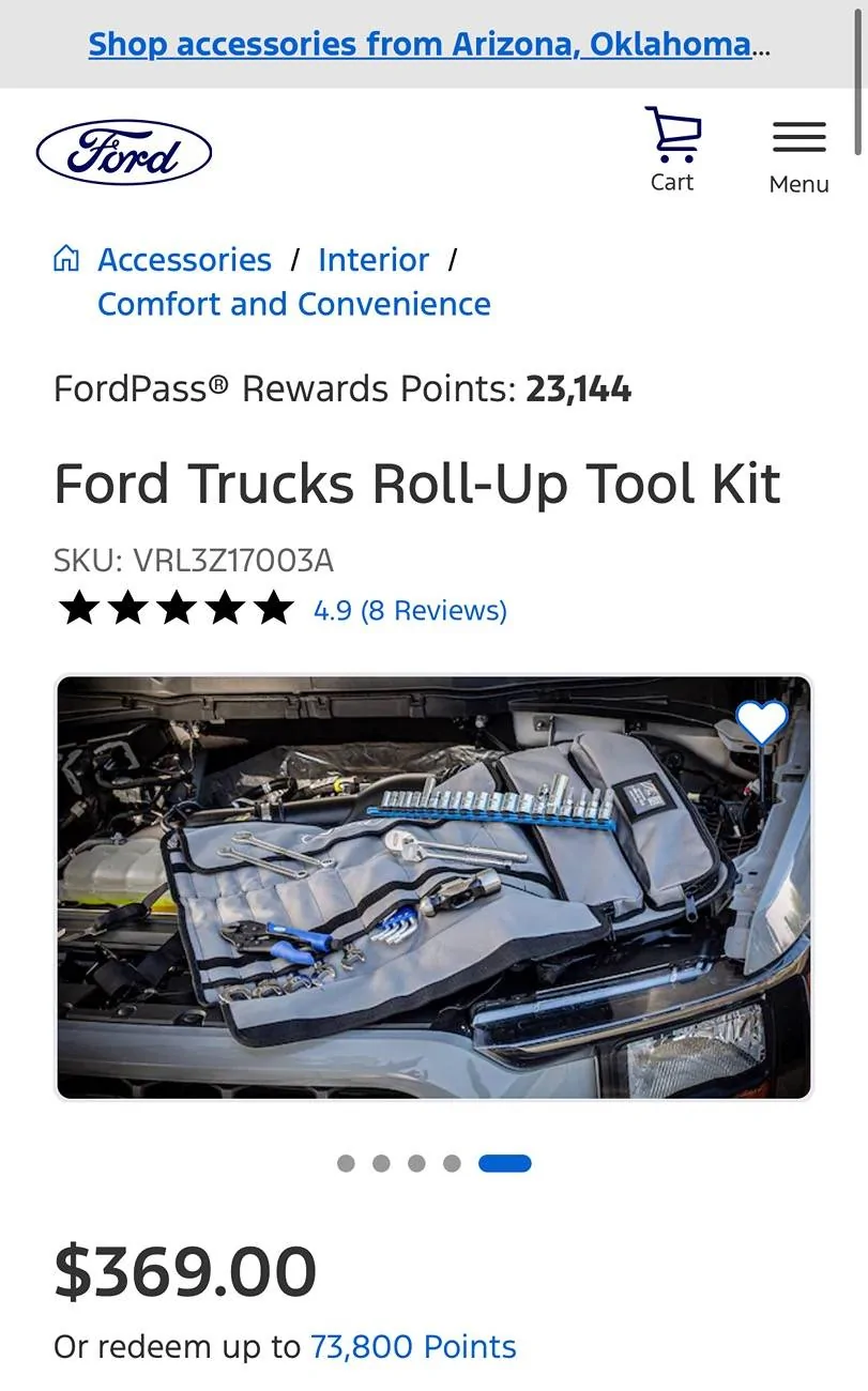 Ford Ranger Ford Tool Kit IMG_9765