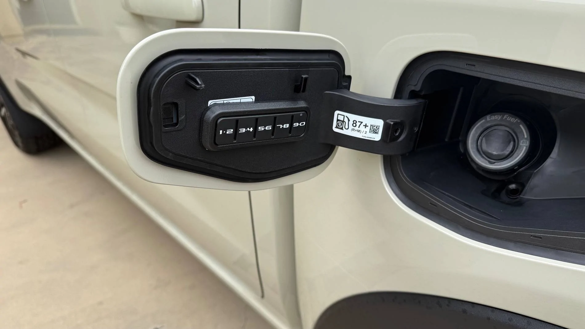 Ford Ranger Poorly Installed Keyless Entry Keypad IMG_9902