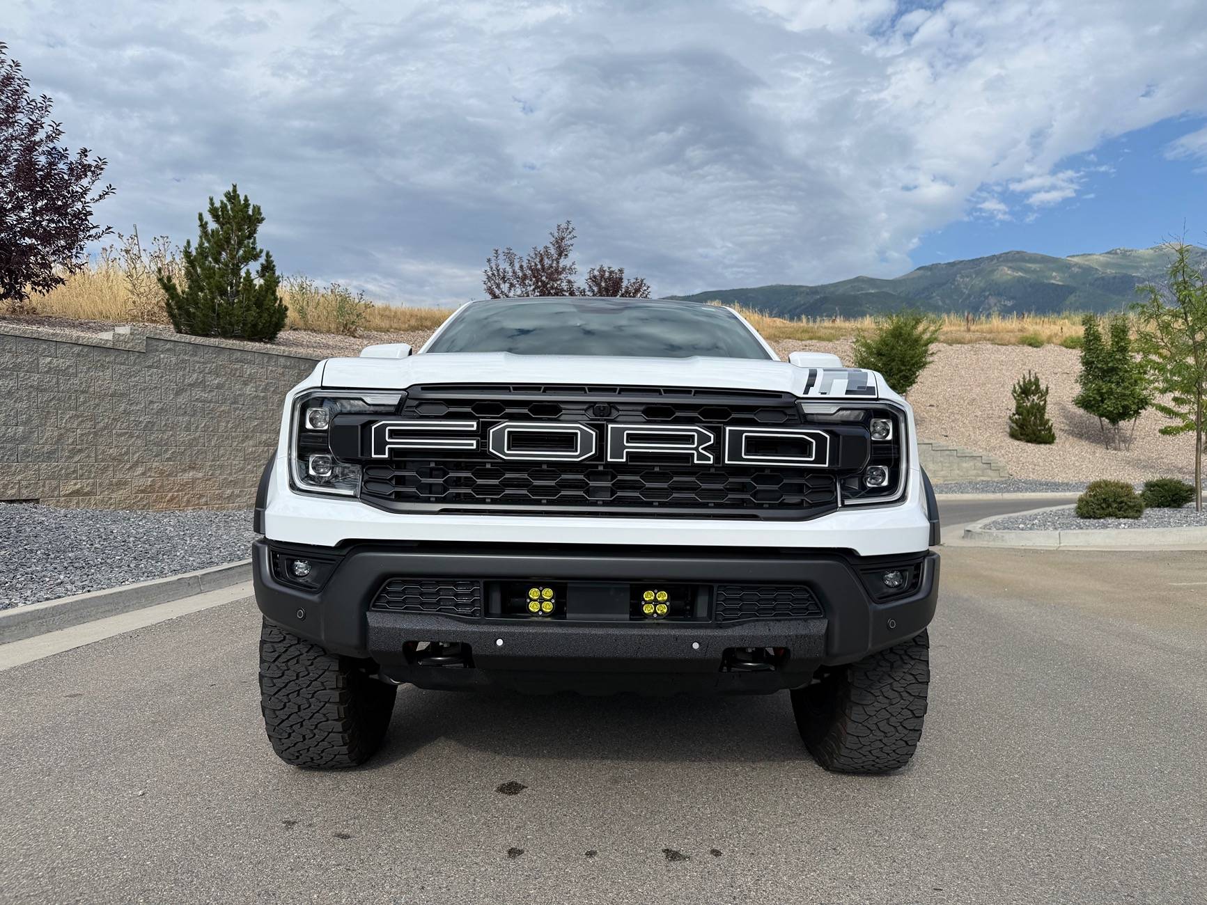 Ford Ranger Custom Fog Light Mount IMG_3990