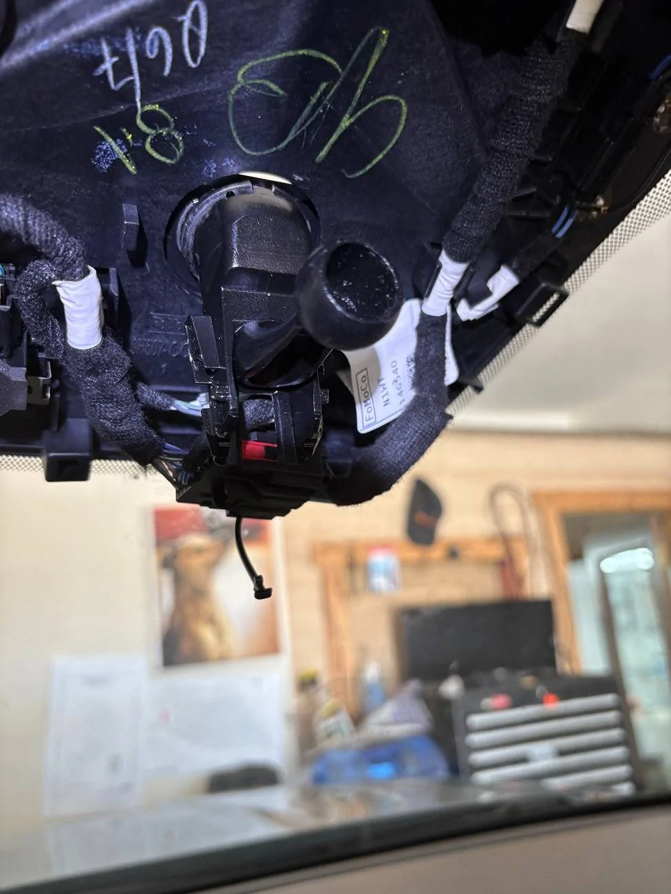 Ford Ranger Tackform TRAXX Dash Mount Install IMG_0612