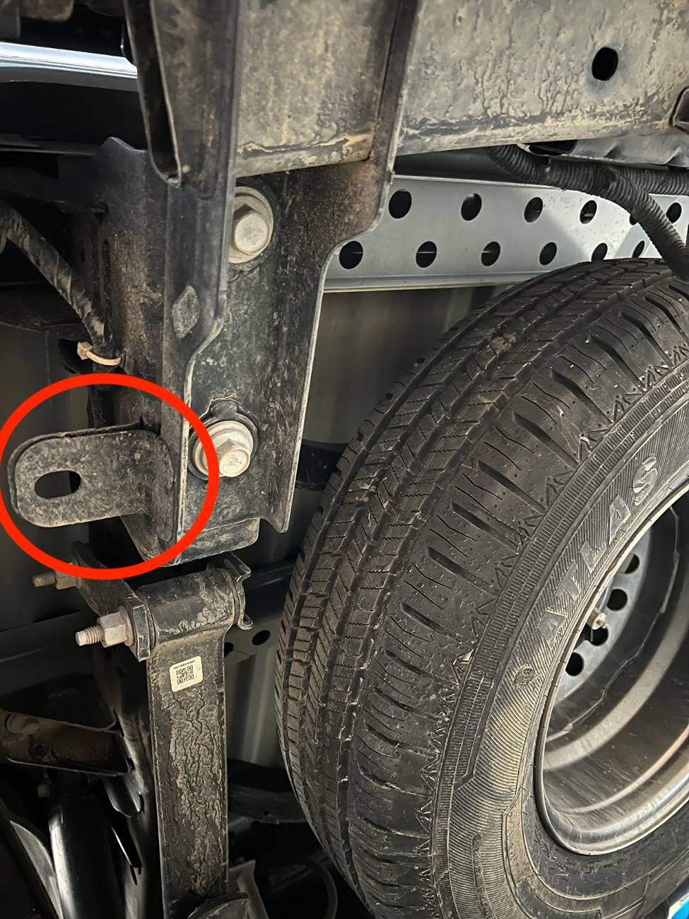 Ford Ranger Differences between hitched trucks and no hitch trucks image000000(1)