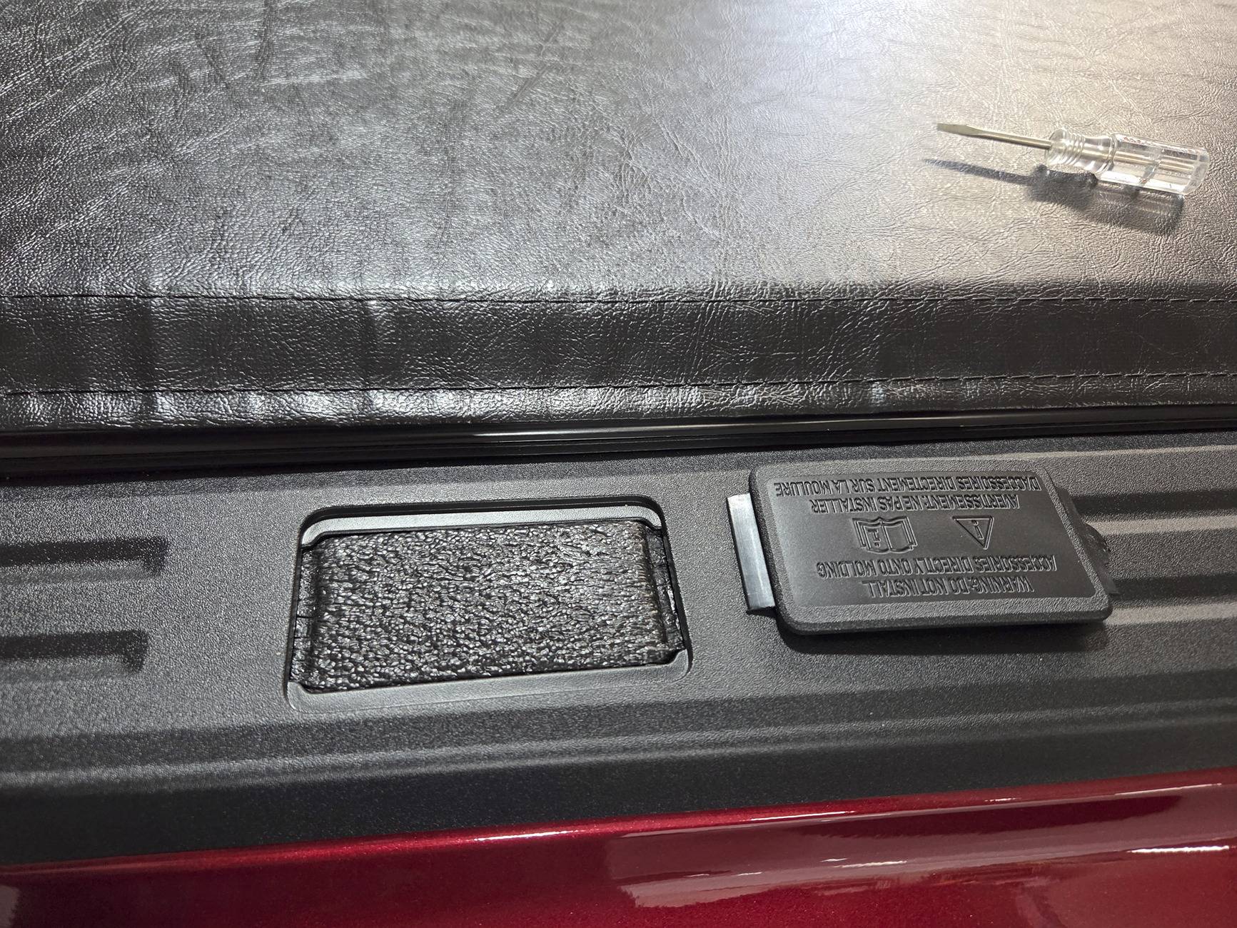 Ford Ranger Sealing rail caps 20250719_113846