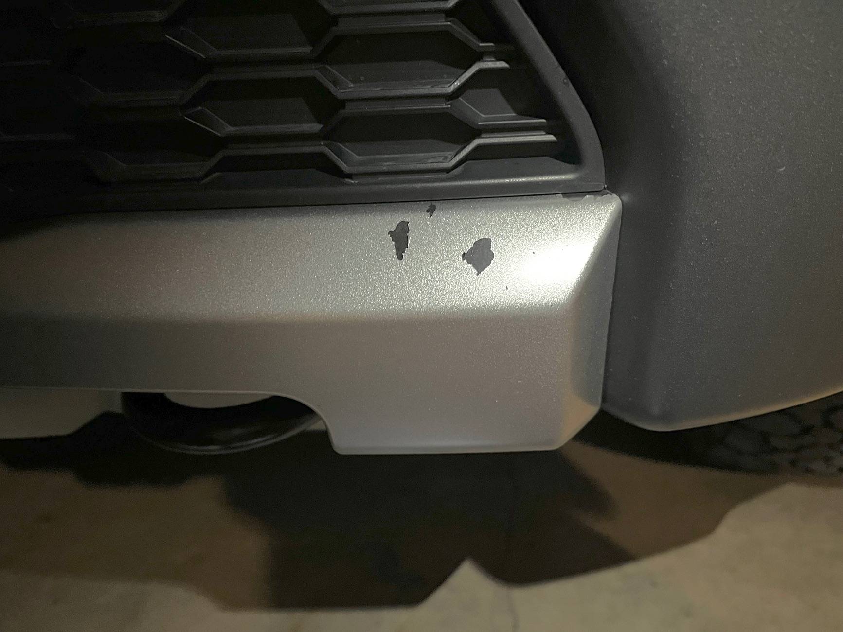 Ford Ranger Front Bumper Paint Flaking Off IMG_8338