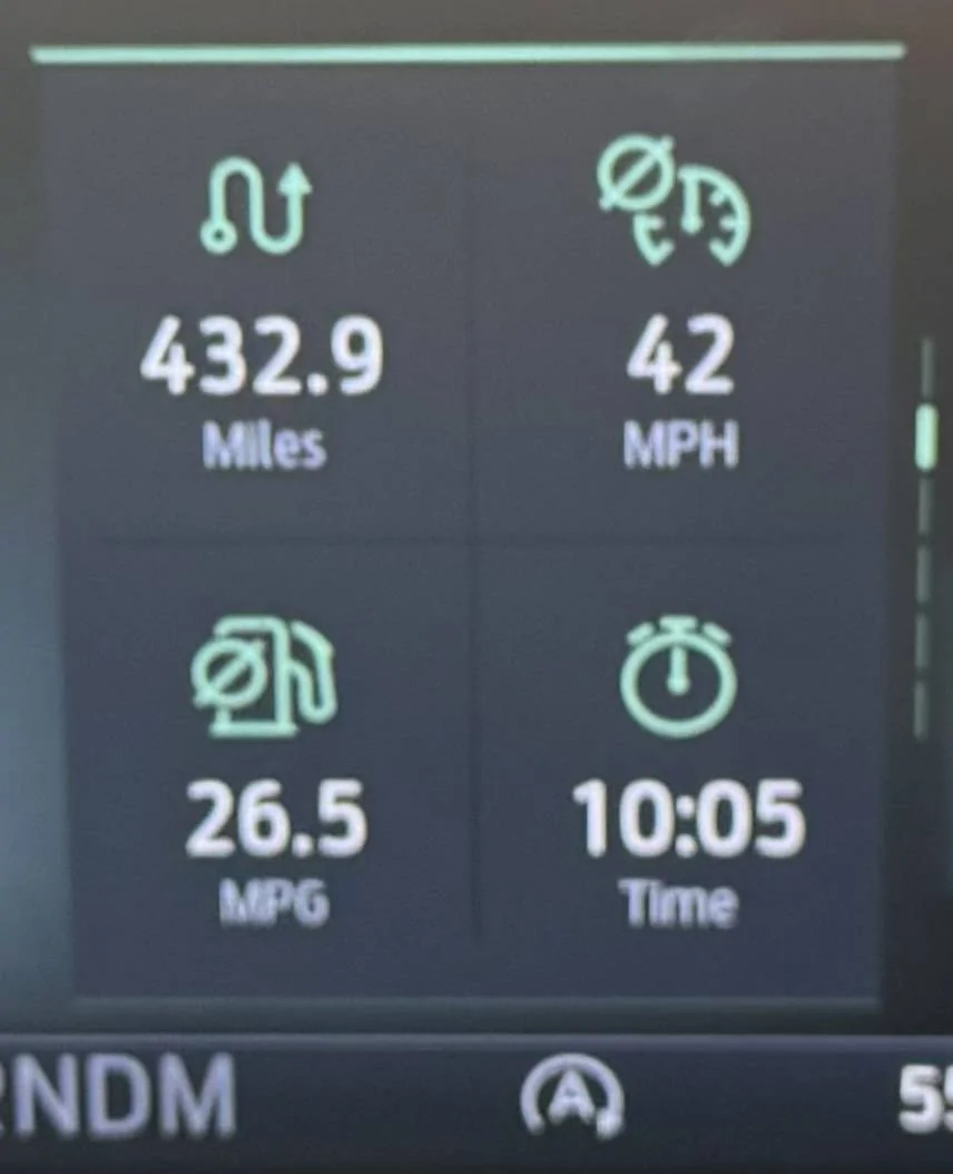 Ford Ranger 2.7 MPG trip_mileag