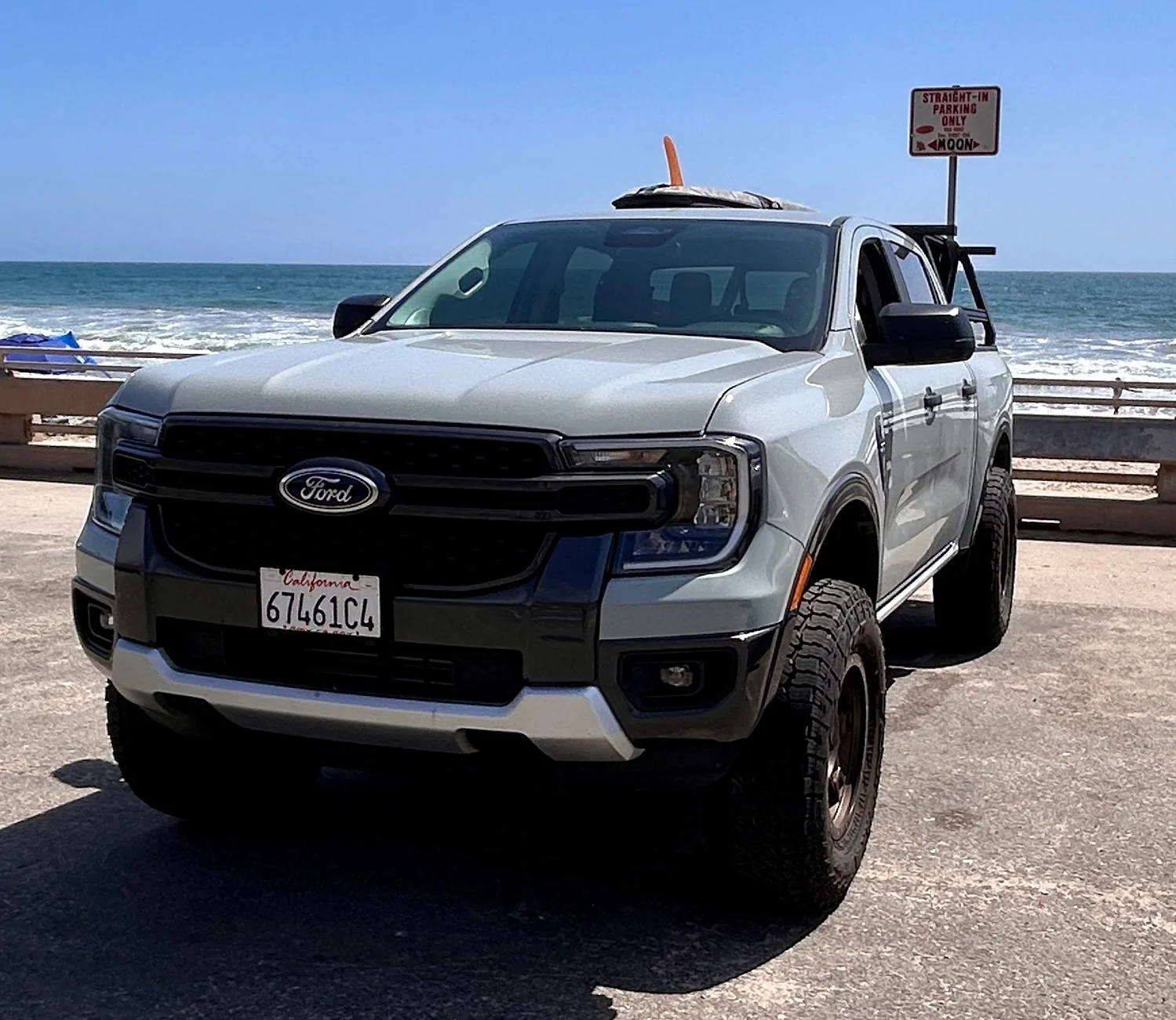Ford Ranger Cactus Grey 2024 Ranger XLT Build in CA IMG_2864