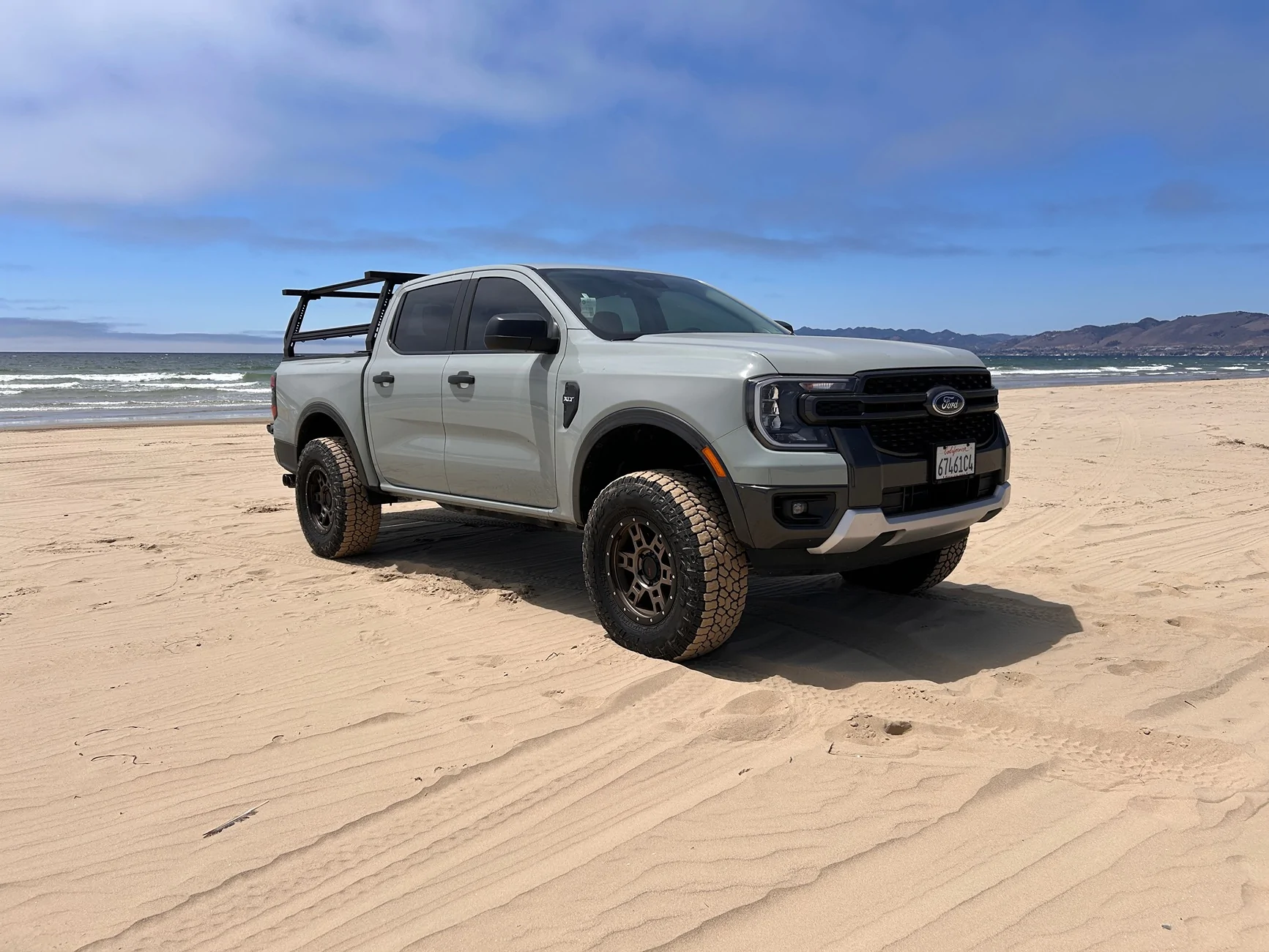 Ford Ranger Cactus Grey 2024 Ranger XLT Build in CA IMG_3028