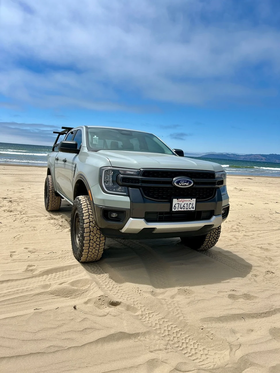 Ford Ranger Cactus Grey 2024 Ranger XLT Build in CA IMG_3033