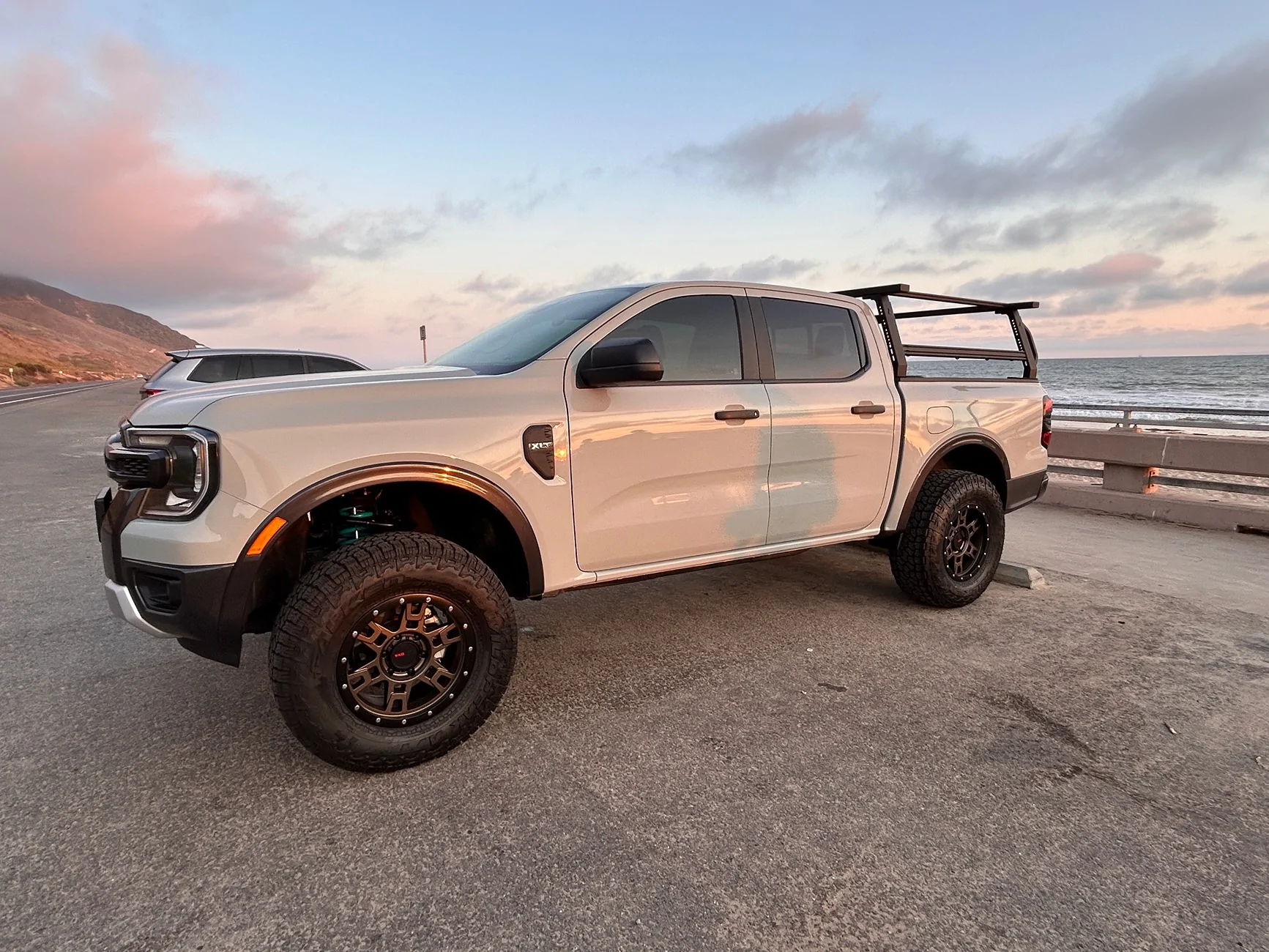 Ford Ranger Cactus Grey 2024 Ranger XLT Build in CA IMG_2963