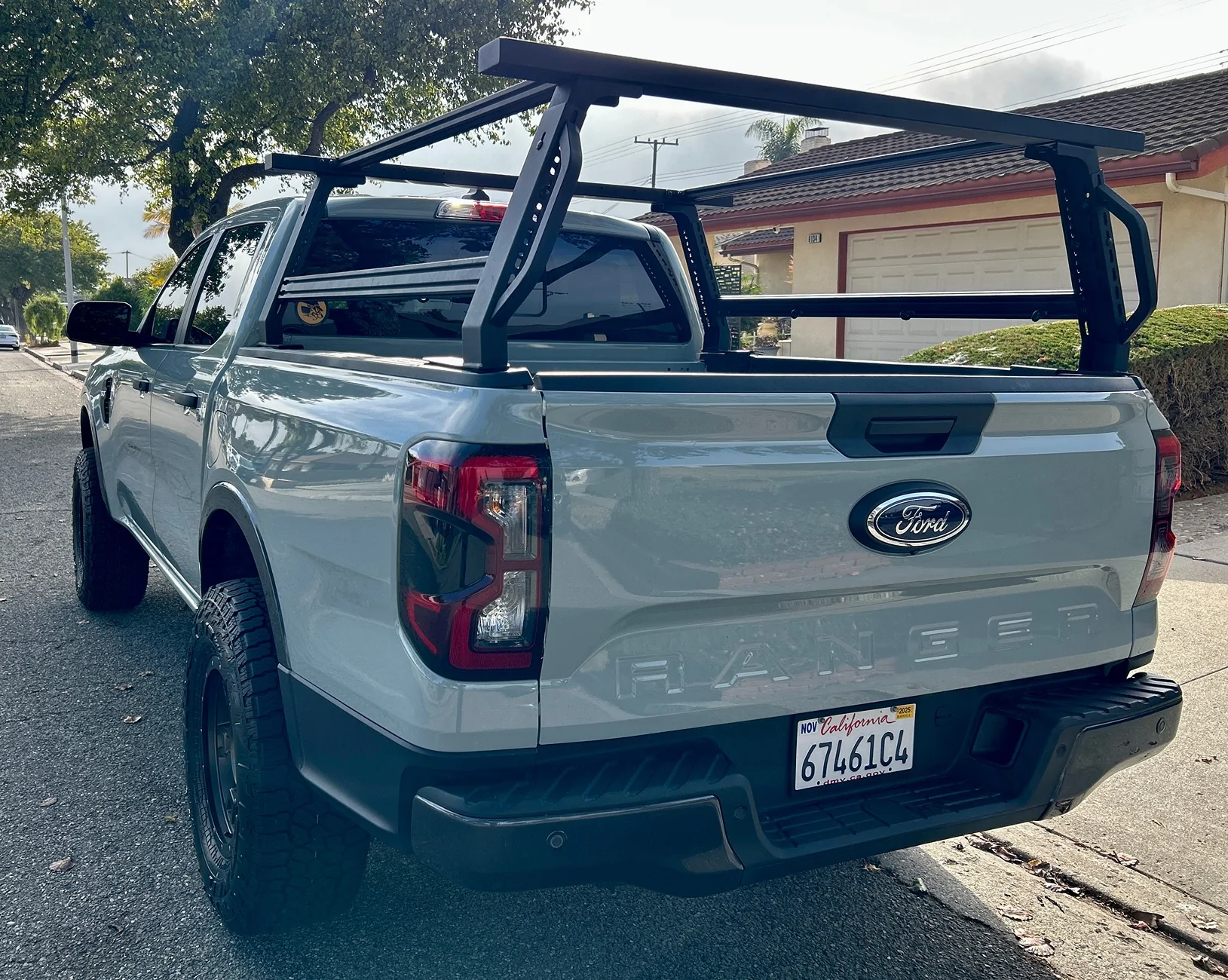 Ford Ranger Cactus Grey 2024 Ranger XLT Build in CA IMG_2889