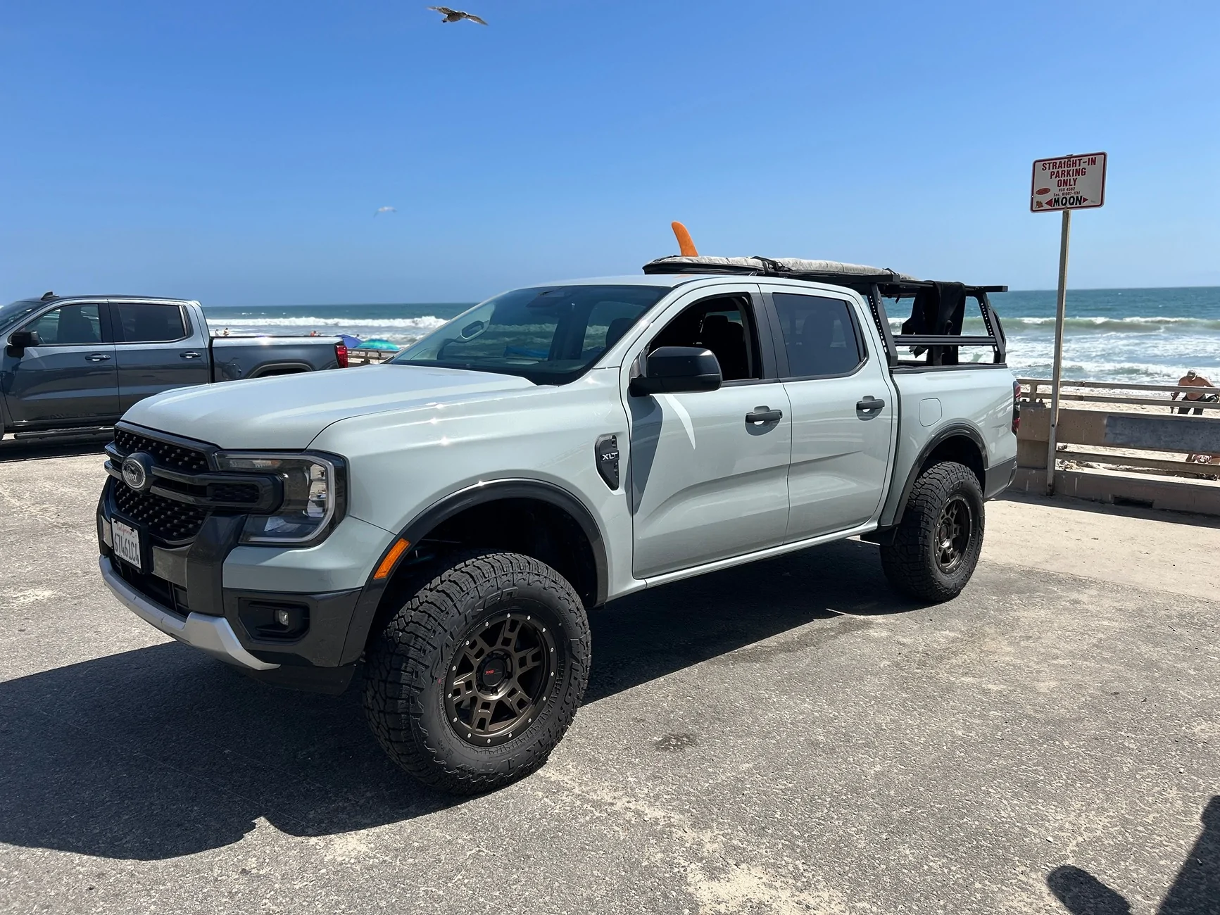 Ford Ranger Cactus Grey 2024 Ranger XLT Build in CA IMG_2867