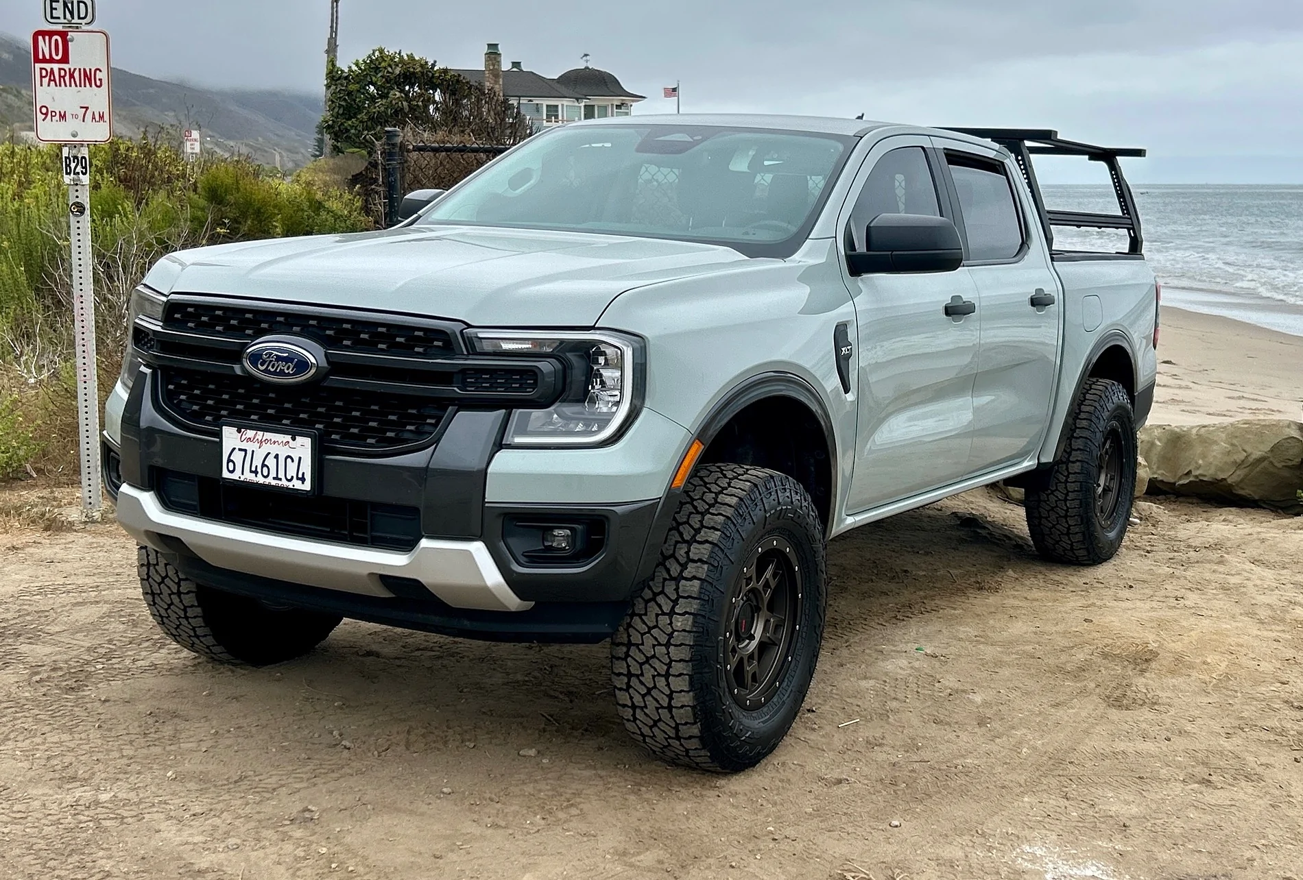 Ford Ranger Cactus Grey 2024 Ranger XLT Build in CA IMG_2998