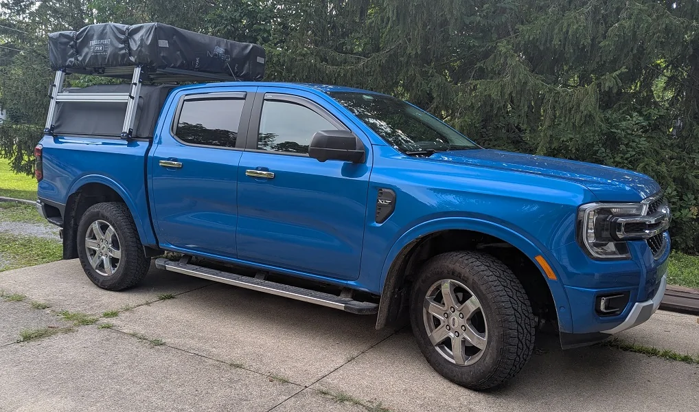 Ford Ranger Custom Bed Rack Build DIY PXL_20250730_220316821