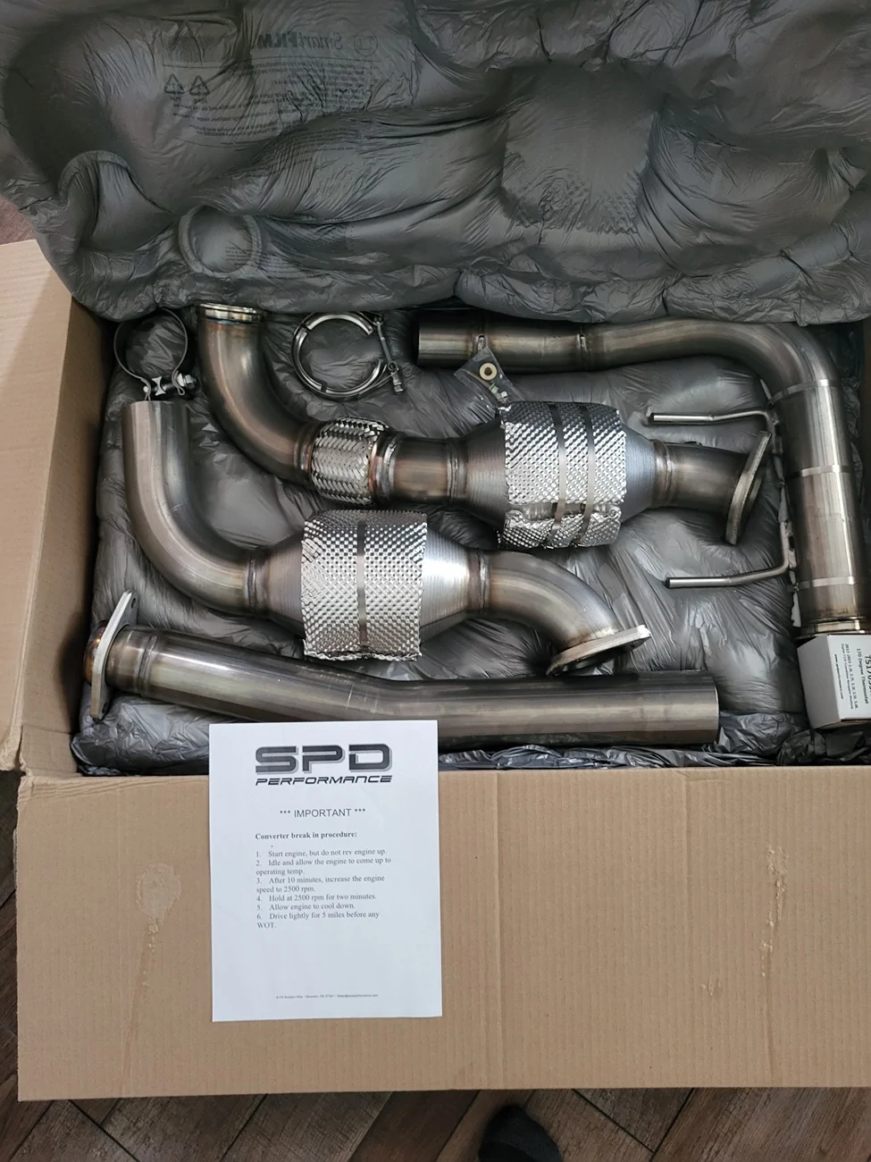 Ford Ranger SPD Downpipes are here and they are beautiful! 20250731_163205