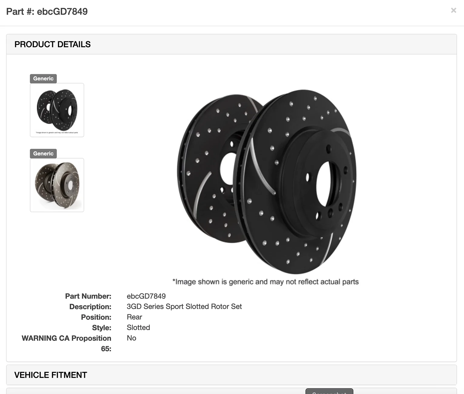 Ford Ranger Ranger Raptor Brake pads Screenshot 2025-08-01 at 12.18.00 PM