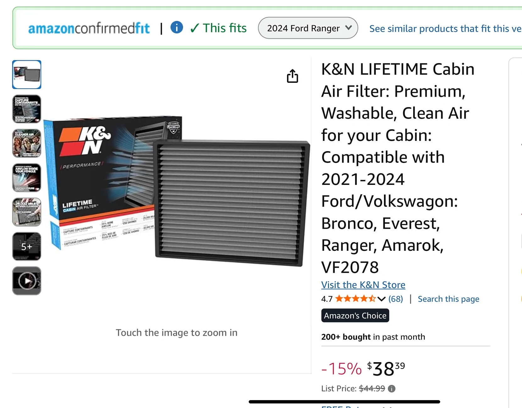 Ford Ranger Cabin Air Filter replacement? IMG_8360