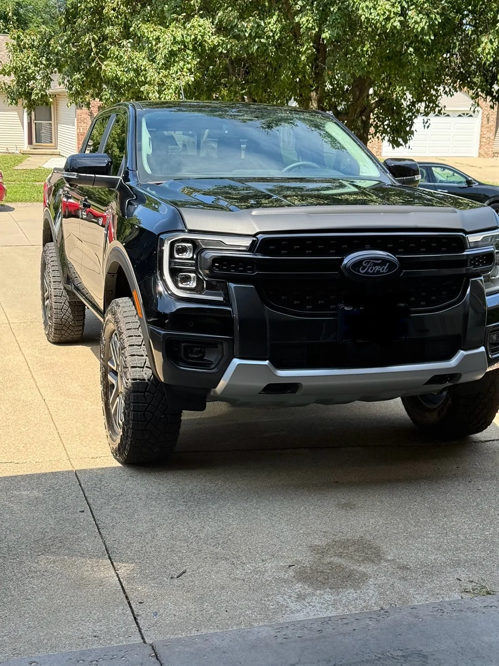 Ford Ranger 2025 Ranger Lariat Leveling Kit Help. IMG_0066