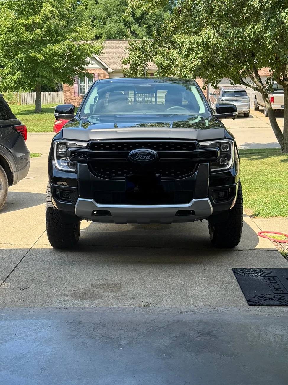 Ford Ranger 2025 Ranger Lariat Leveling Kit Help. IMG_0067