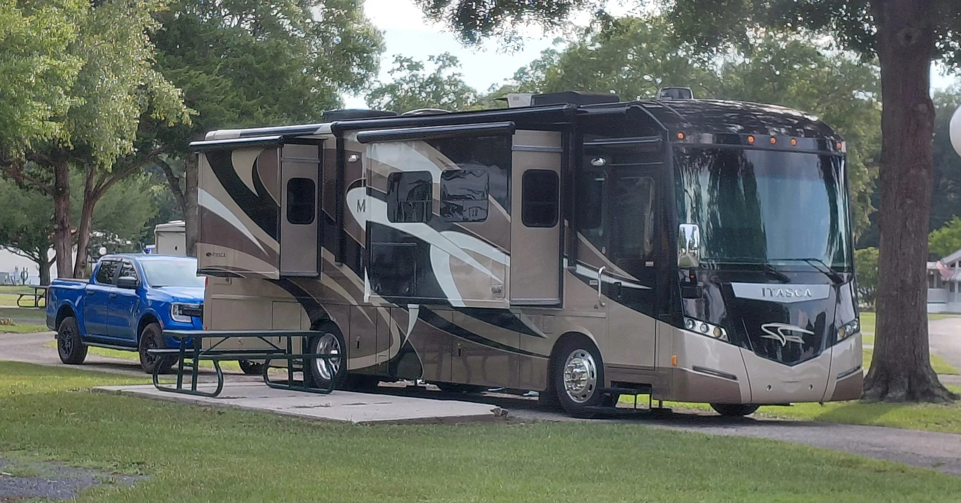 Ford Ranger My 2025 Ranger XLT arrived ! pic at campground