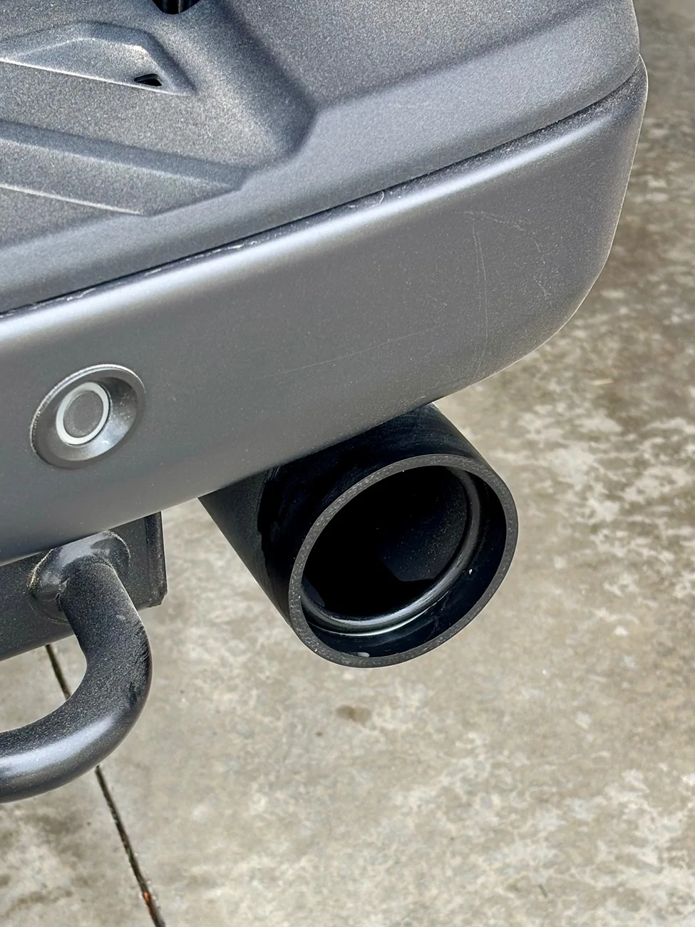 Ford Ranger New MBRP Black Coated Exhaust Tip IMG_1370