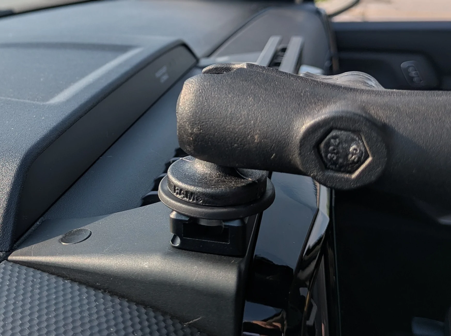 Ford Ranger Tackform TRAXX Dash Mount Install PXL_20250804_133514747