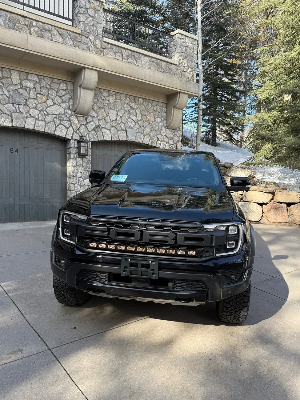 2024+ Ford Ranger Raptor Curved 40 inch Light Bar Pro - DIY NO DRILLING ...