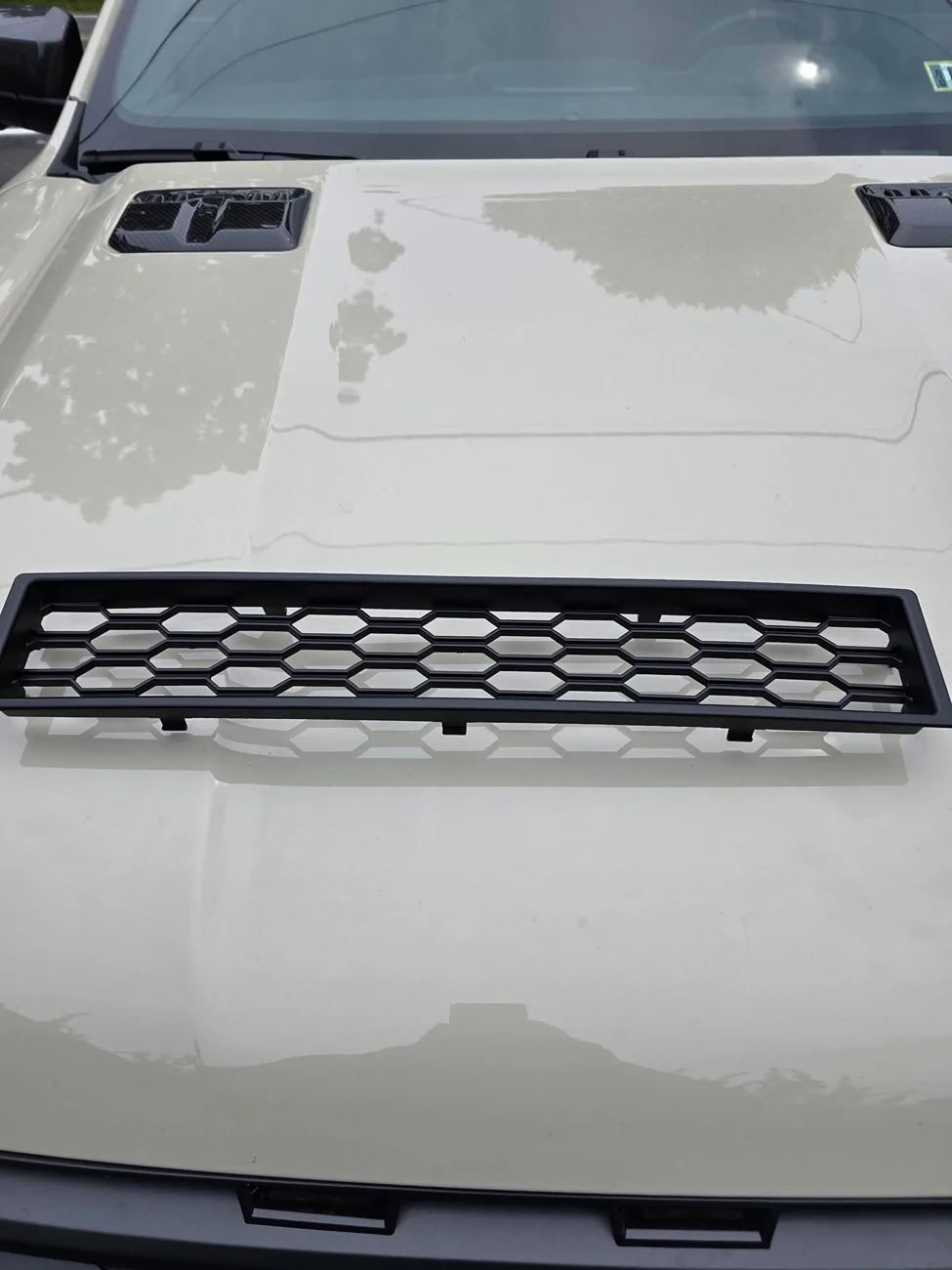 Ford Ranger Front grill lower mesh aftermarket trim 20250806_115301(1)
