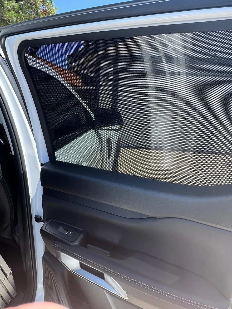 Ford Ranger Backseat protector for dogs IMG_4666