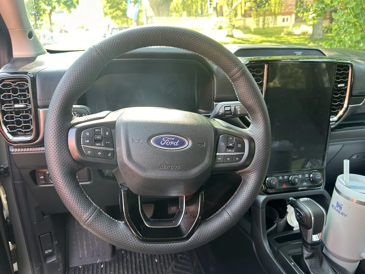 Ford Ranger New to the 6G community, steering wheel cover installed pics! IMG_2443 Larg