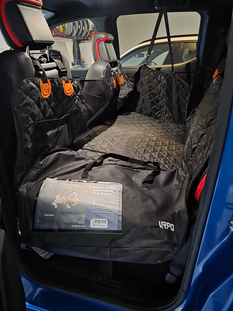 Ford Ranger Backseat protector for dogs 20250806_150704