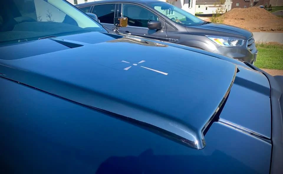 Ford Ranger Decorative hood scoop s2