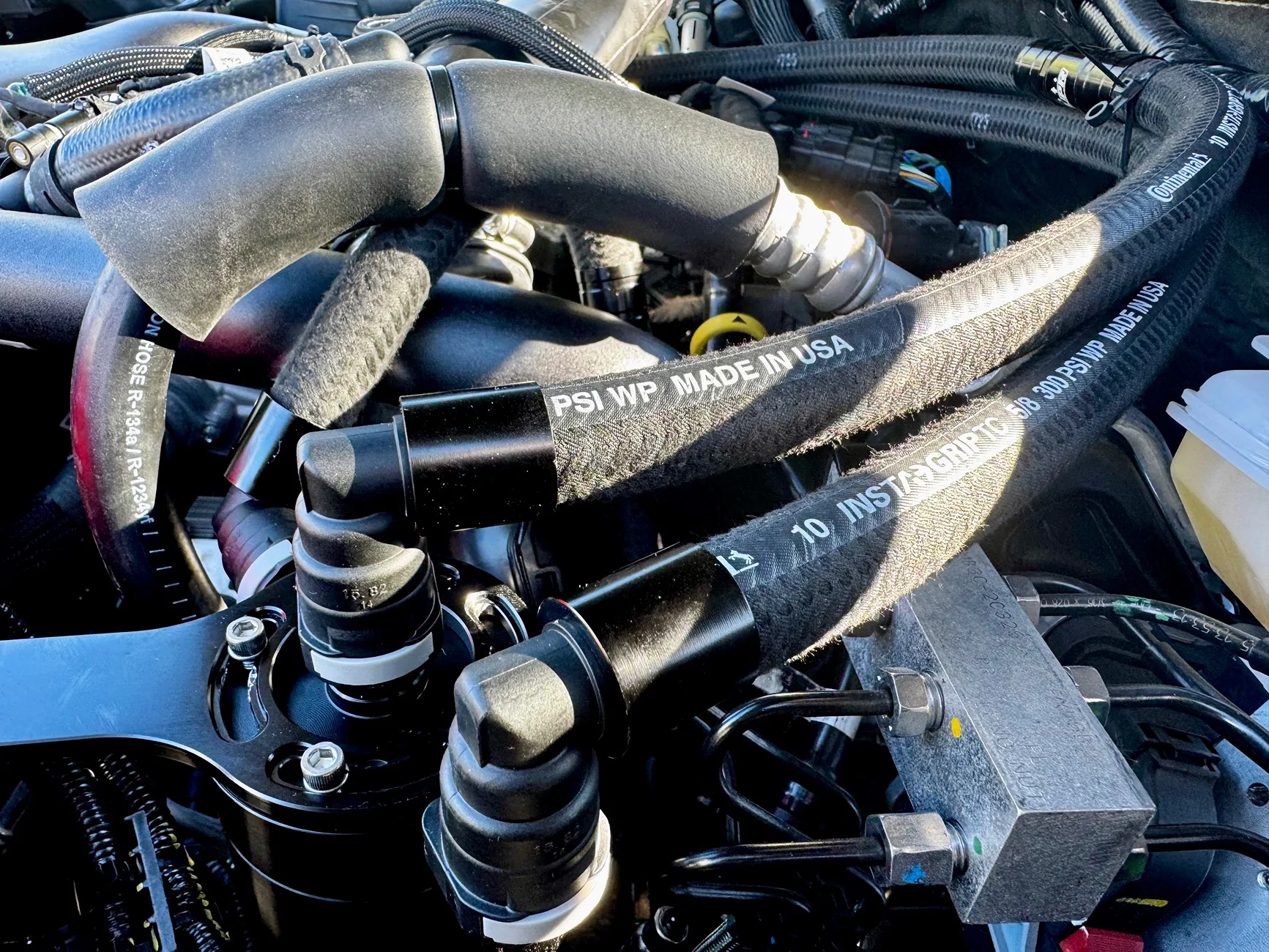 Ford Ranger First mods: UPR dual catch can, hood struts and WeatherTech liners IMG_2297