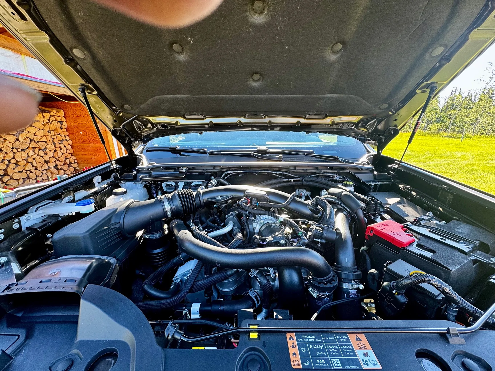Ford Ranger First mods: UPR dual catch can, hood struts and WeatherTech liners IMG_2298