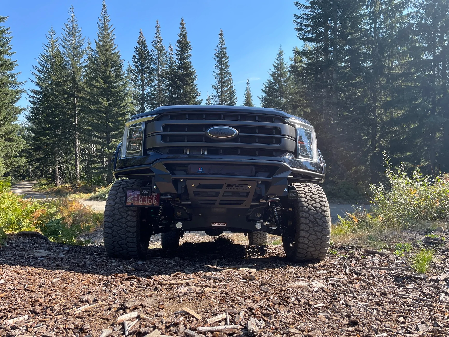 Ford Ranger SVC front bumper + lighting installed IMG_5505