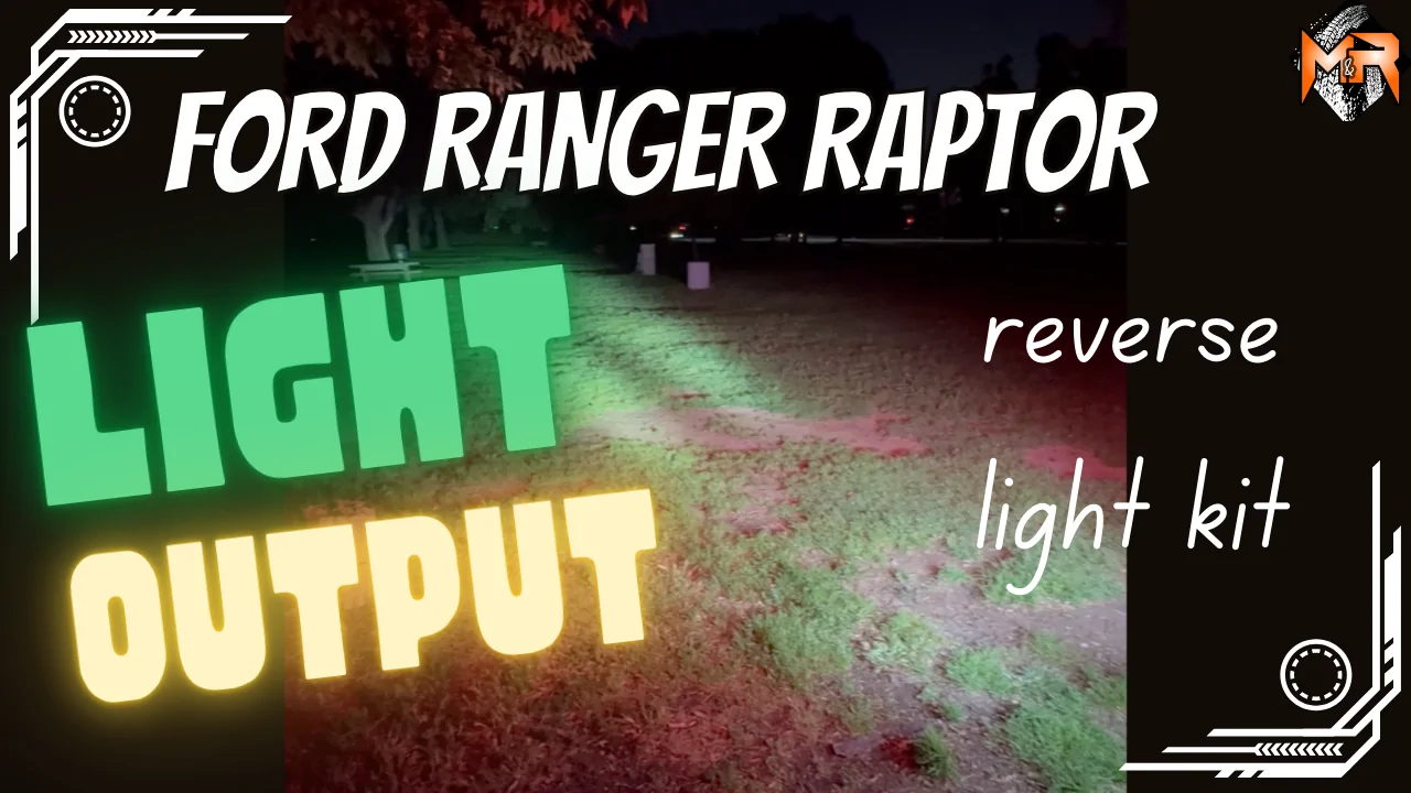 Ford Ranger 2024+ Ford Ranger Raptor Duel LED Light Bars - DIY NO DRILLING light output ranger raptor revers
