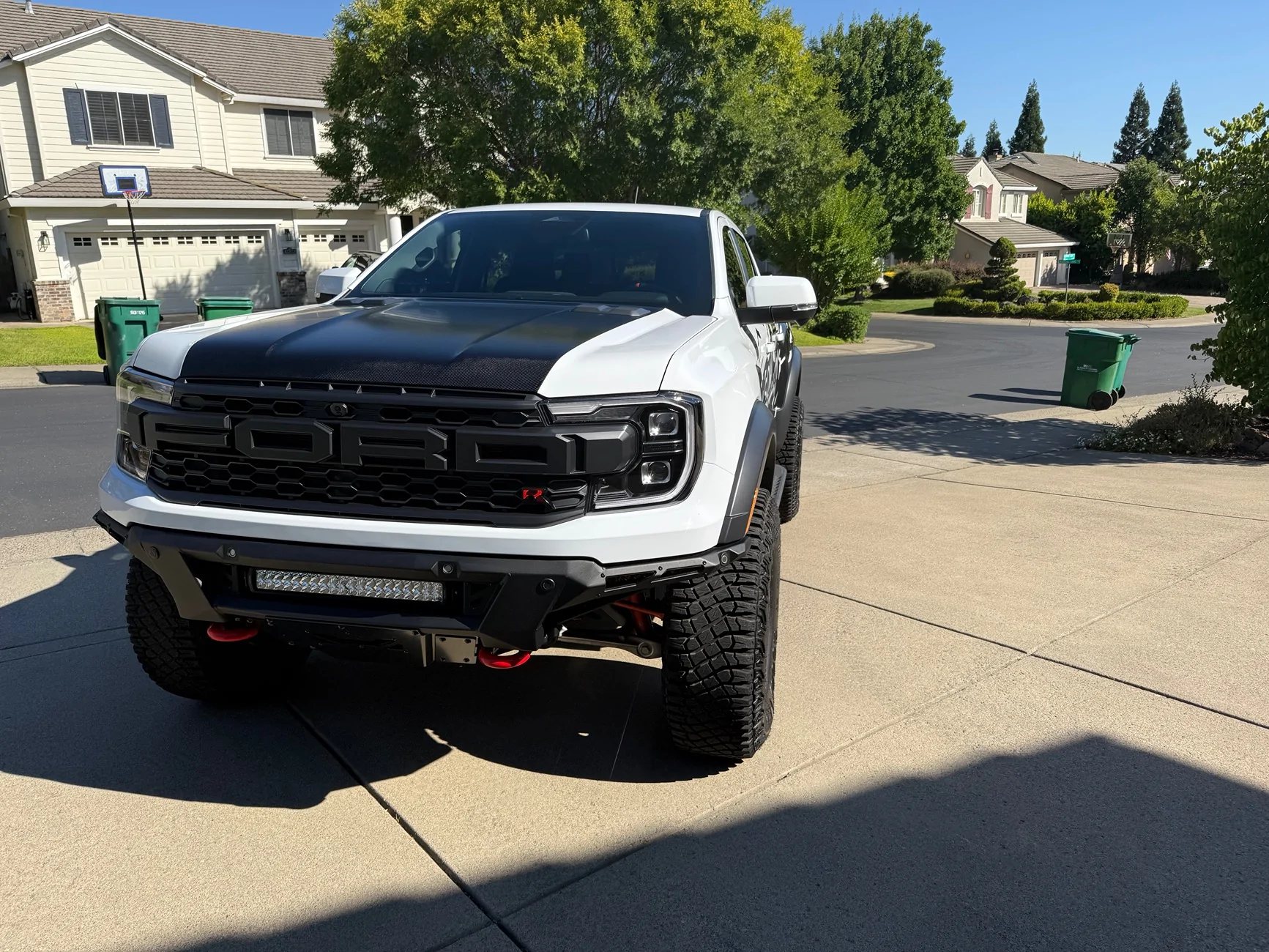 Ford Ranger Anyone black out their hood? IMG_1078