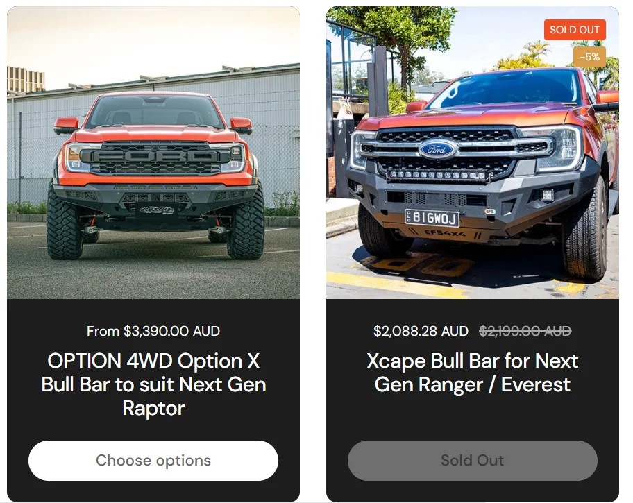 Ford Ranger Raptor bumpers on non raptor trims 1754905669790-h