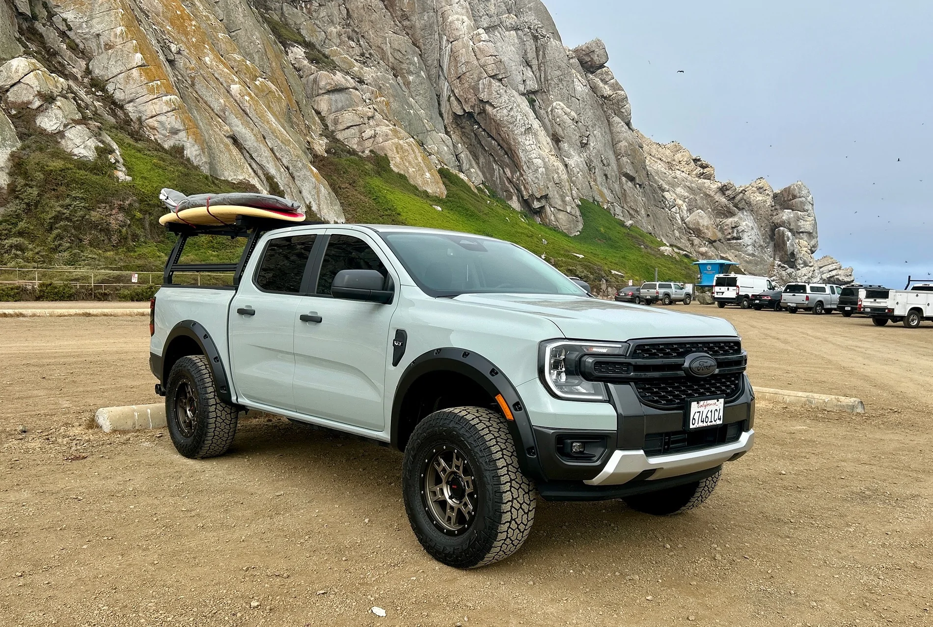 Ford Ranger Cactus Grey 2024 Ranger XLT Build in CA IMG_3166