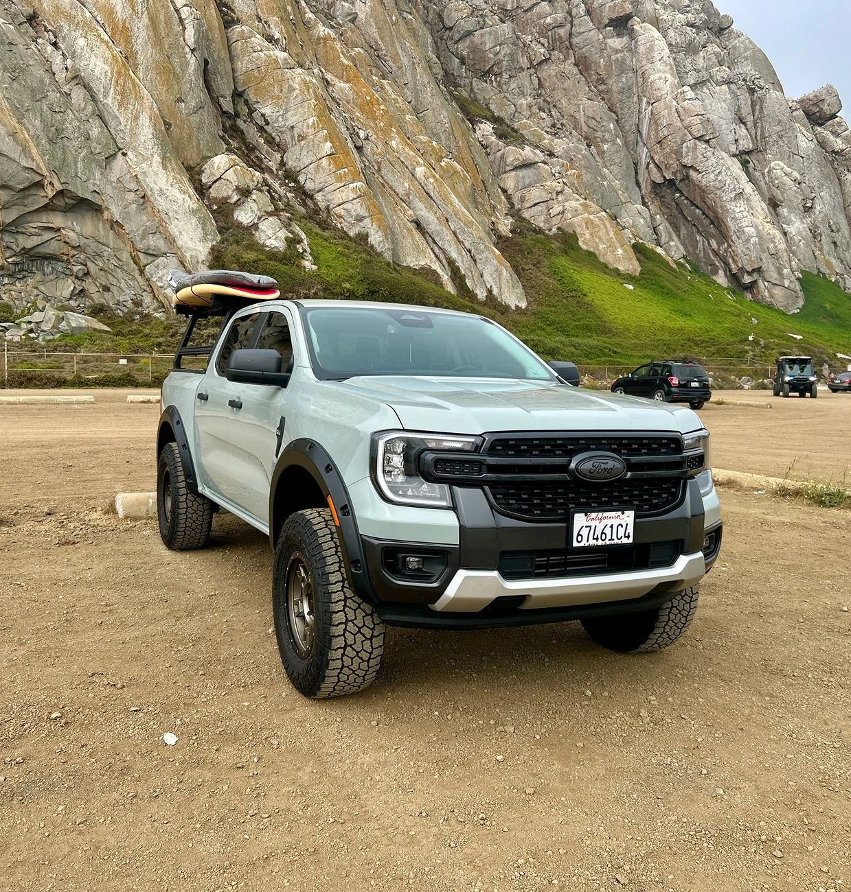 Ford Ranger Cactus Grey 2024 Ranger XLT Build in CA IMG_3167