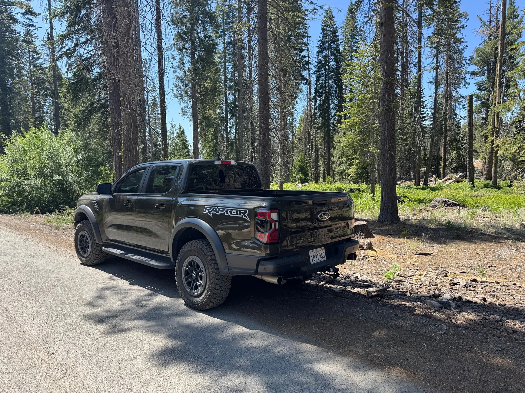 Ford Ranger 2024 Ranger Raptor 12k miles Shelter Green IMG_2175